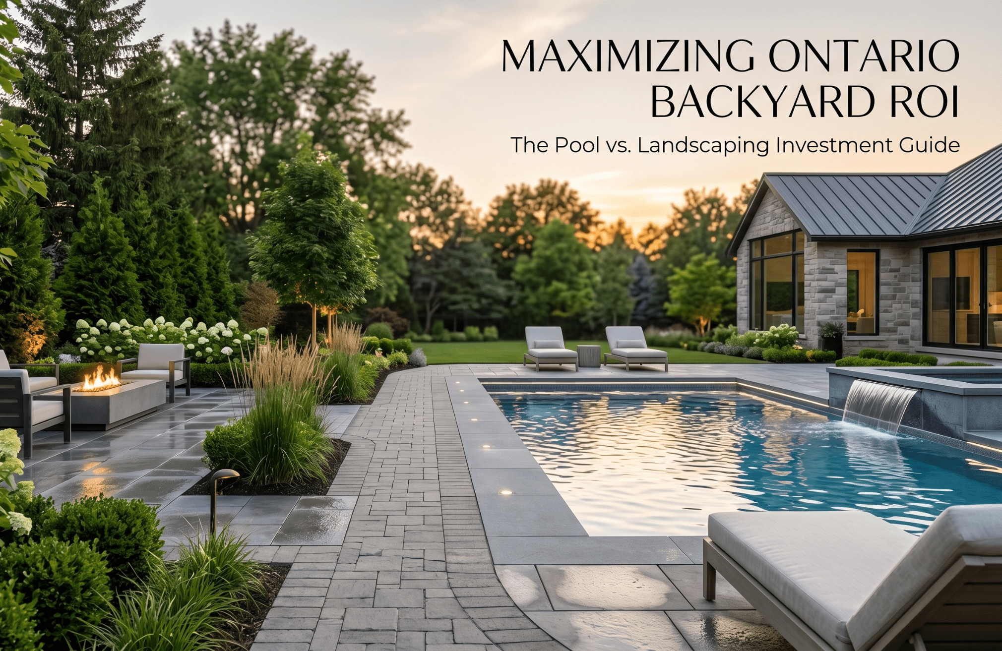 A Pool or Landscaping? Ontario Homeowners Guide